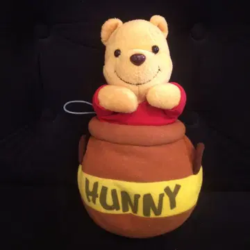 푸우 허니 포트 봉제 인형 약 30cm