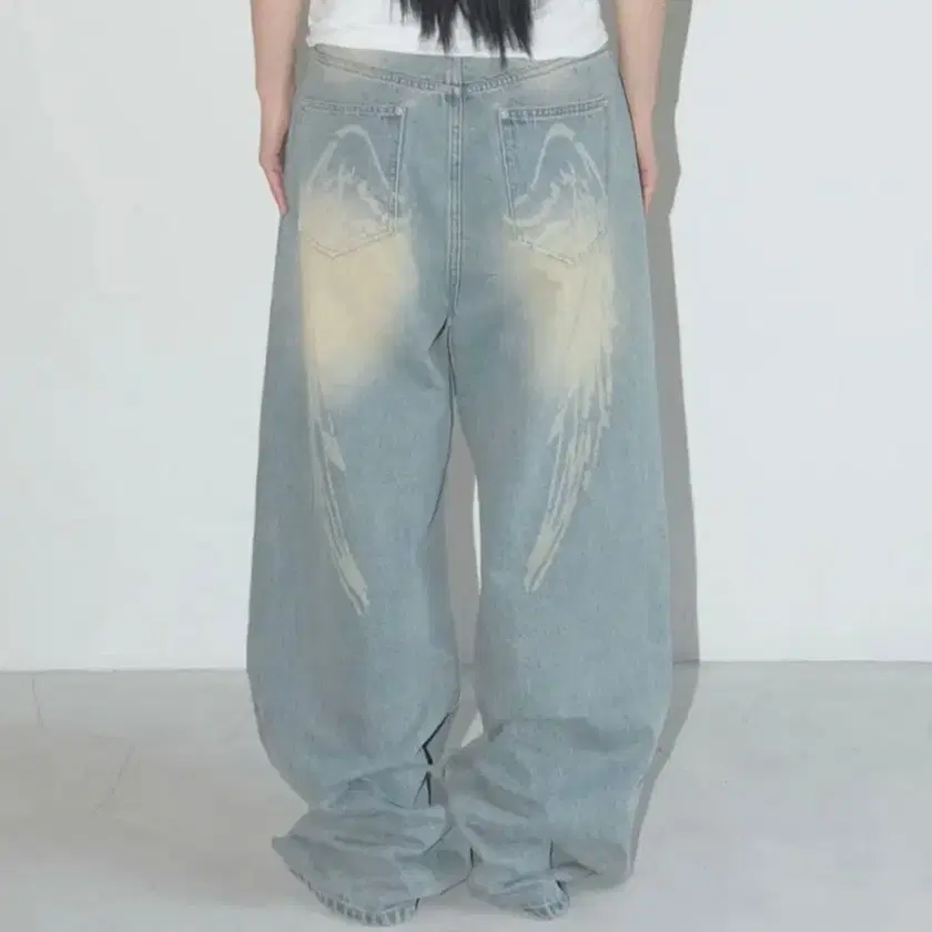 Fancy Club Angel Vintage Washing Pintuck Pants on Bunjang
