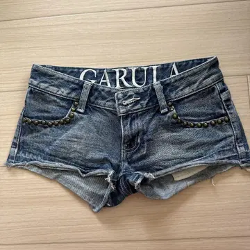 GARULA 데님 숏 팬츠