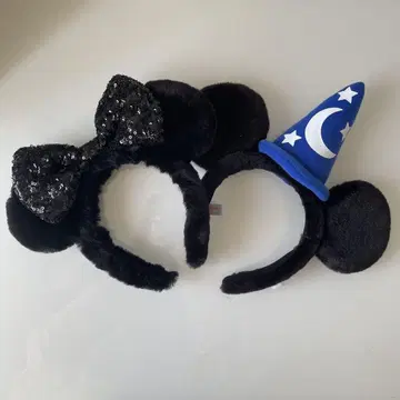 디즈니 미키 미니 머리띠 2개 세트