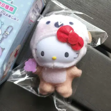 치비토모 산리오 키티 라코 미즈노 이키모노 키링 시크릿