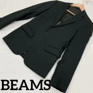 BEAMS 남성용 자켓 블랙 S 빔즈 #1085
