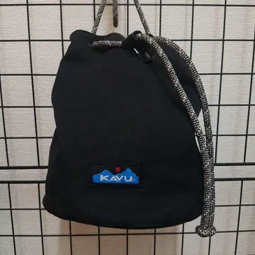 KAVU 코튼 버킷 백 복조리 숄더백