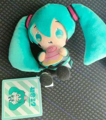 하츠네 미쿠 치비 봉제 인형 택 포함