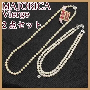 MAJORICA 마조리카 펄 Vierge 목걸이 세트 새상품급
