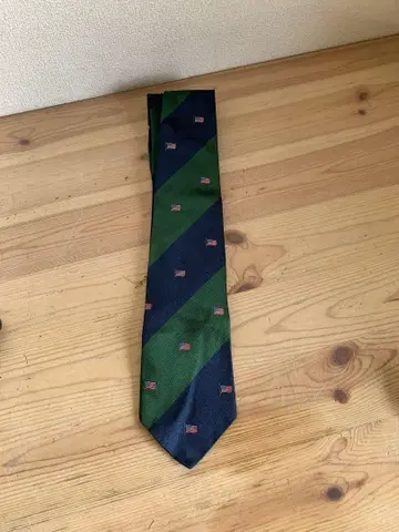 Ralph Lauren 넥타이 그린 랄프 로렌 미국 국기