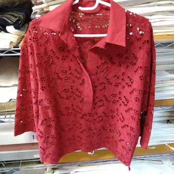 여성용 면 100% 셔츠 블라우스 5