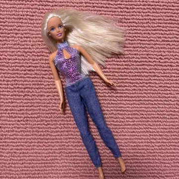 Barbie 바비 1995 마텔 플라티나 브랜드 옷 갈아입기 인형