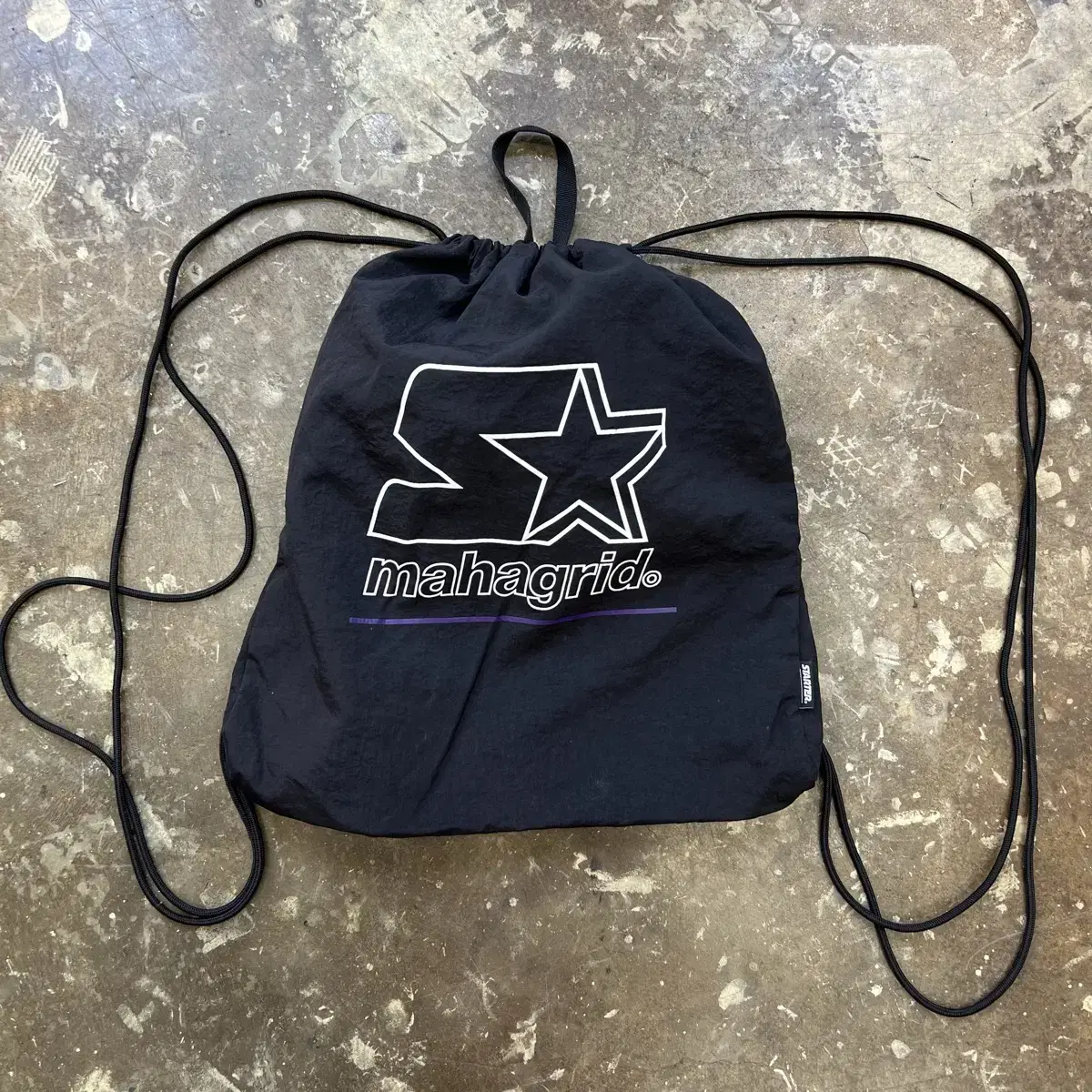 【Nuyet】Star gym sack _ light grey スタージムサック (light grey) - Nuyet | 60% - アジア