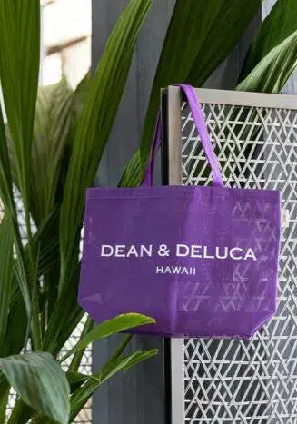 DEAN&DELUCA 하와이 2025 한정판 메쉬 토트백 L 사이즈