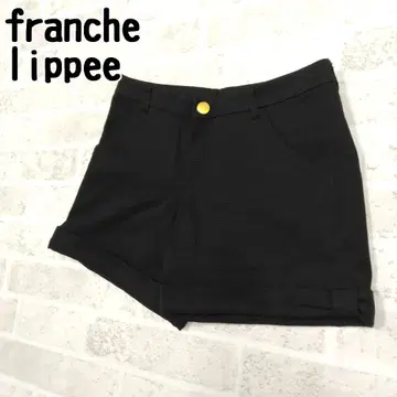 프랑슈리페 블랙 숏 팬츠 M 사이즈