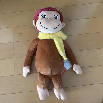 오자루의 조지 봉제 인형 머플러 모자 포함