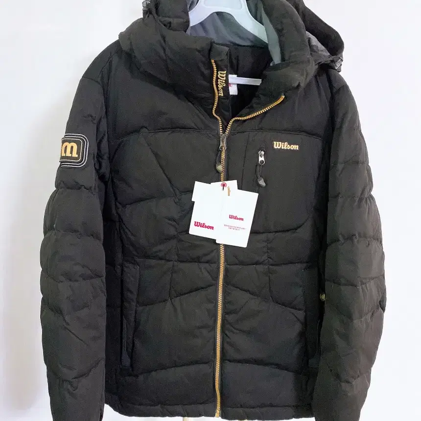 WILSON 윌슨 (New product/Men's 95) Wilson Duck Down Black Hooded