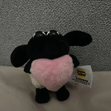 Shaun the Sheep 봉제 인형 하트 포함