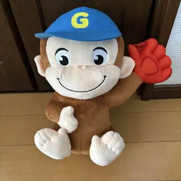 오자루의 조지 봉제 인형 약 30cm 야구