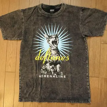 Deftones L 밴딩 티셔츠 락 티셔츠