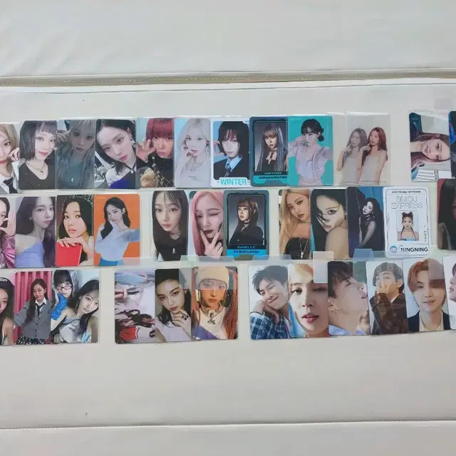 에스파,아이브,최예나,이즈나,키오프,뉴진스,BTS 포카