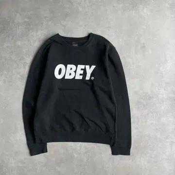13265 OBEY 빅 로고 맨투맨 트레이닝복