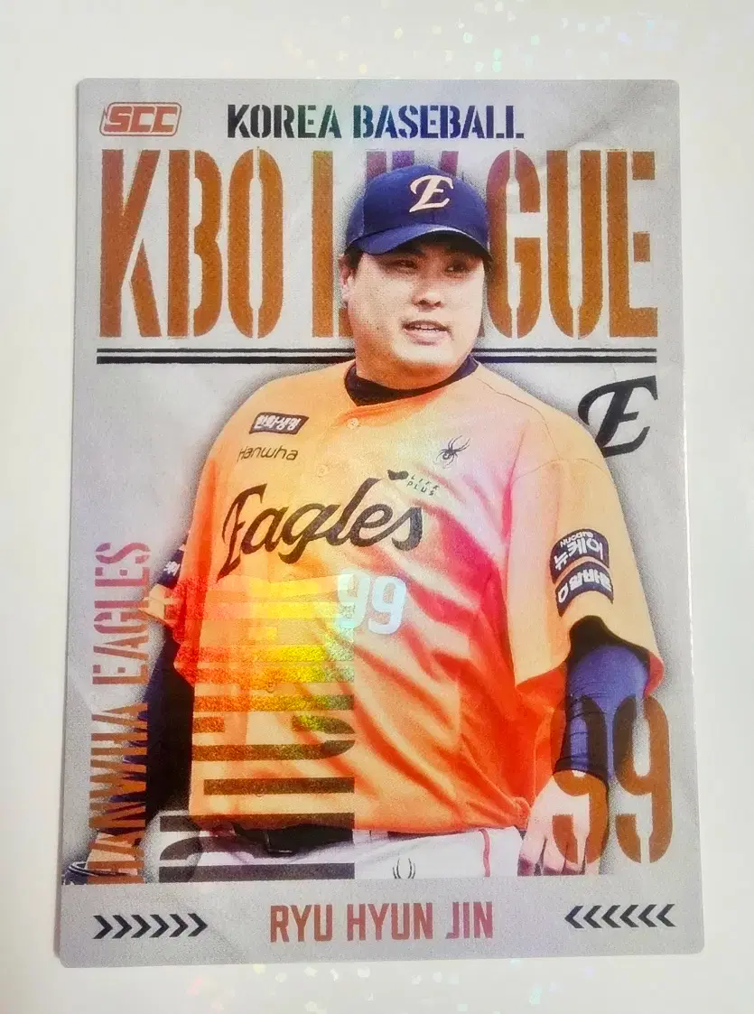 2025 KBO 포토카드 - 한화 이글스 류현진 홀로그램
