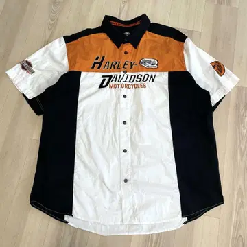 할리데이비슨 HARLEY DAVIDSON 워크 셔츠 2XL 반팔