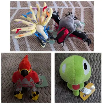 봉제 인형 파이어 애로우 제르네아스 이베르타루 Pokemon fit