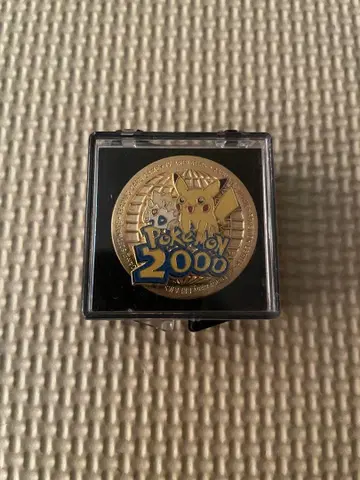 포켓몬 센터 2000년 피카츄 메달 핀즈 케이스 포함