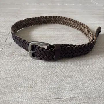 Genuine Leather 제누인 가죽 천연 가죽 웨빙 벨트 34