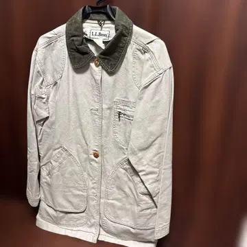 L.L.Bean 코듀로이 옷깃 베이지 자켓 S