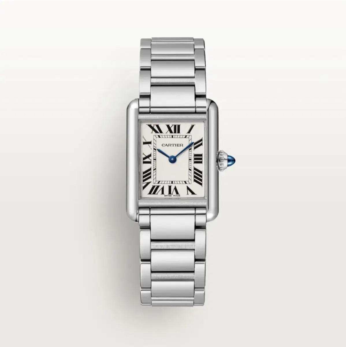[New] Cartier Tank Must (Small) Quartz Steel Bracelet (Gift Full Set)