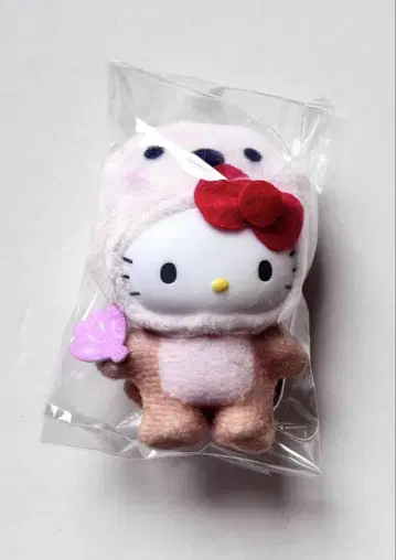 산리오 치비토모 미즈노 이키모노 헬로키티 시크릿 키링