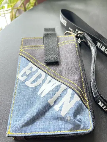 EDWIN 스마트폰 숄더백 데님