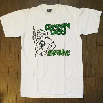 그린 데이 GREEN DAY L 밴딩 티셔츠