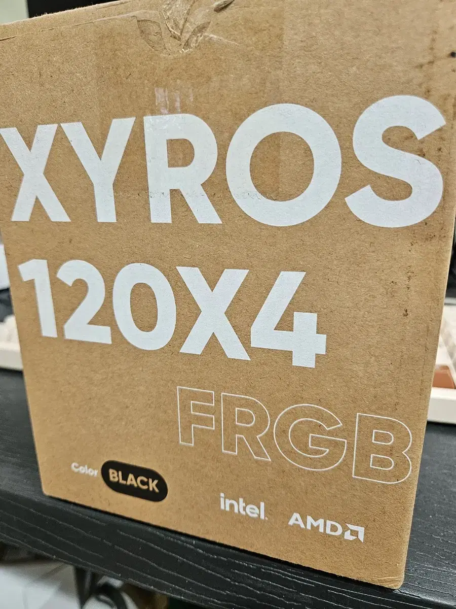 Abko Cooler ZEROS FRGB Black