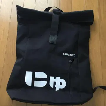 1회 사용 SANGACIO 블랙 럭색/백팩
