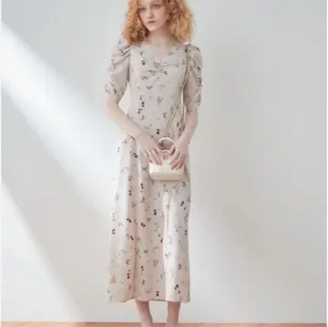 (K05055) 새상품 DEICY 빈티지 블루 원피스 이너 없음
