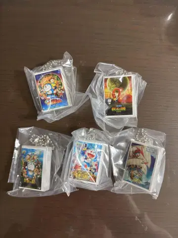 영화 도라에몽 DVD 미니어처 참 컬렉션 vol.2 5종