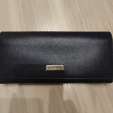 FURLA 블랙 장지갑