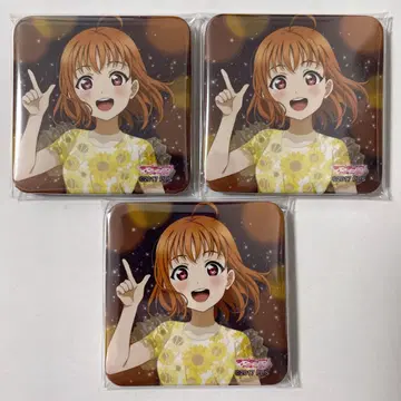 Aqours 러브 라이브 선샤인 타워 레코드 타카미 치가 캔뱃지