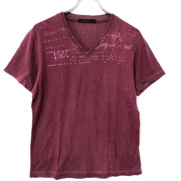 RADMESS MEN'S BIGI 도메스틱 00s 락 구제 의류 티셔츠