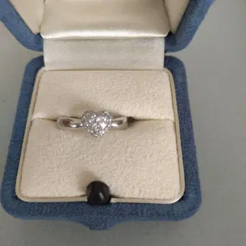 MIKIMOTO Pt 다이아몬드 파베 반지