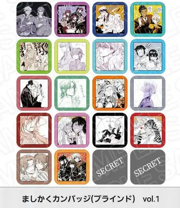 D.Gray-man 마시카쿠 배지 vol.1 컴플리트