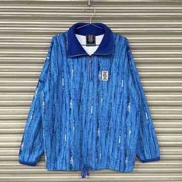 90s 피닉스 플리스 풀오버 하프 지퍼 올 패턴 y2k 일본 구제 의류