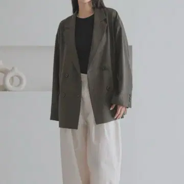 LOWRYS FARM 홉삭 더블 자켓