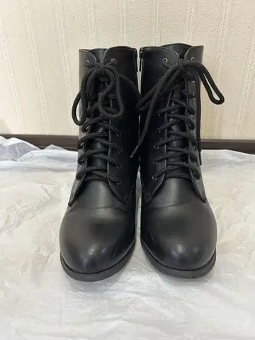 여성용 숏부츠 블랙 M 사이즈