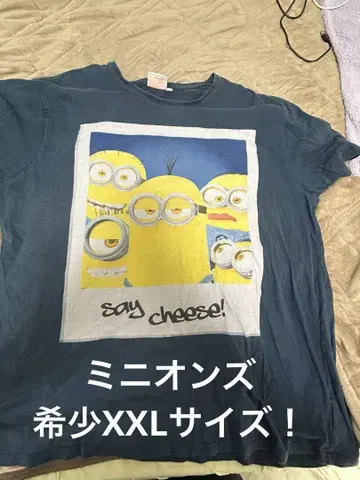 2XL 사이즈! MINION 미니언즈 티셔츠 네이비