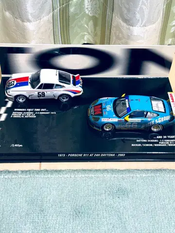 MINICHAMPS 포르쉐 911 데이토나 RSR 2.8&GT3RSR