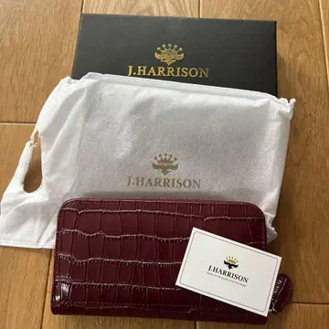 미사용 새상품 J.HARRISON 크로커다일 패턴 장지갑