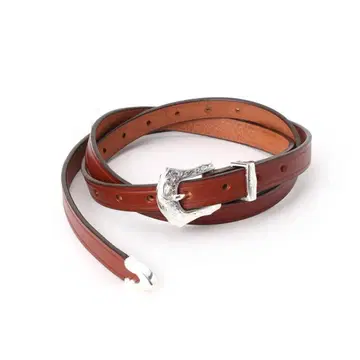 MONITALY Extra Long Belt 웨스턴 가죽 벨트