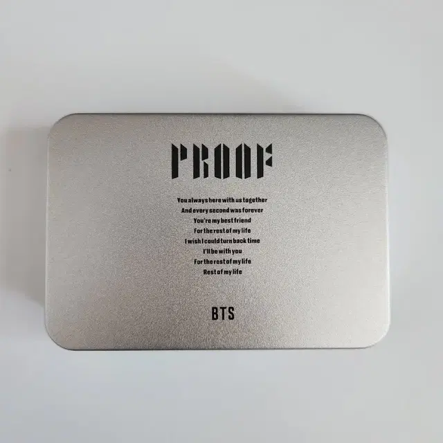 방탄소년단 BTS PROOF 앨범 표지 우표 틴케이스 (급처)