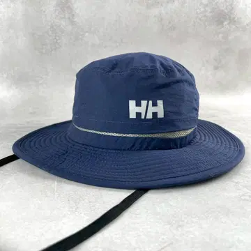 HELLY HANSEN 햇 네이비 모자 남성용 빅 로고 HH